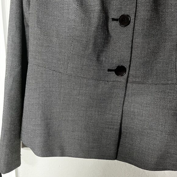 Talbots Womens Blazer Jacket Brown Taupe Four Button Career Sz 6 - Picture 3 of 9